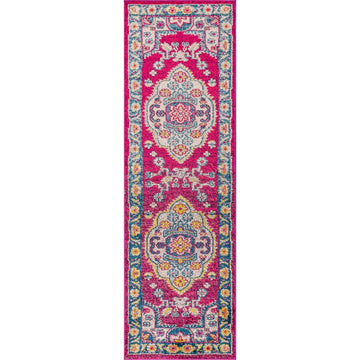 Kristina bohemian Flair Boho Vintage Medallion Area Rug